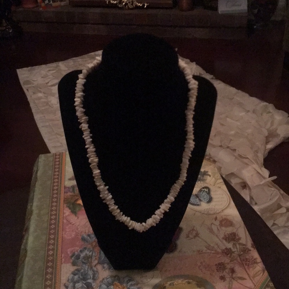 White coral necklace